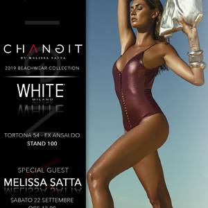 Melissa Satta a White con Changit